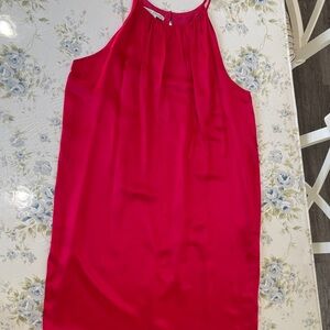 Maggy London Vibrant Pink Mini Dress